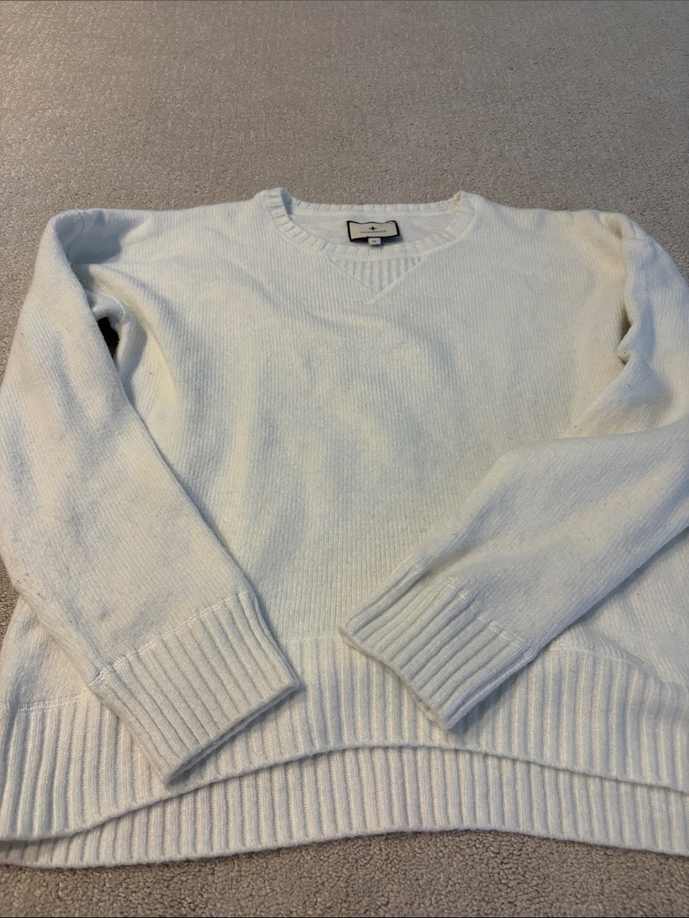 Tuckernuck Off-White Crewneck Sweater